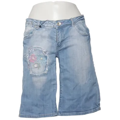 Denim shorts (Blue) from Dromedar Cotton, Elastane