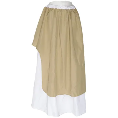 Rok (Beige, Wit) van Fiesta Polyester