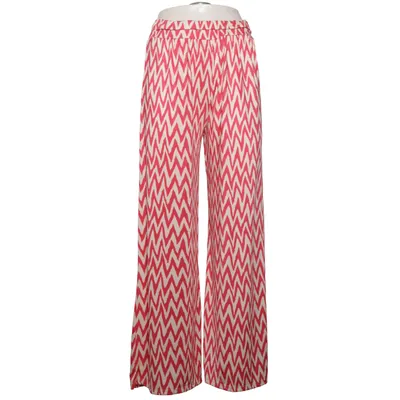 Palazzo pants (Pink, White) from Pink Cherry Elastane, Polyester