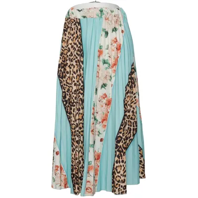 Maxi rok (Blauw, Meerkleurig) van Superbugs