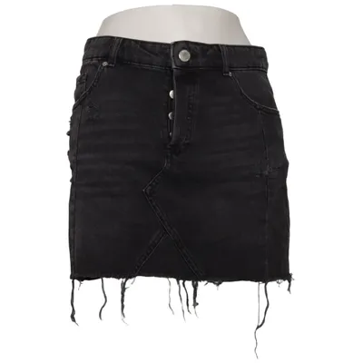 Jupe en jean (Gris) de Denim Miss Selfridge Coton