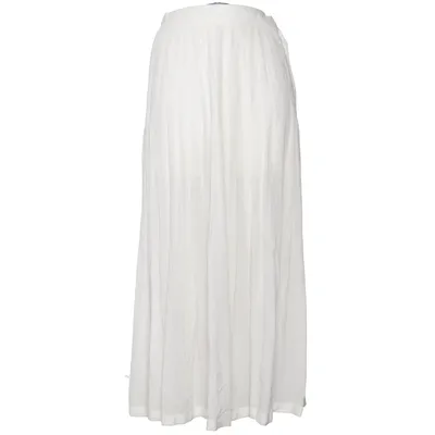 Maxi rok (Wit) van Escada by Margaretha Ley Katoen, Viscose