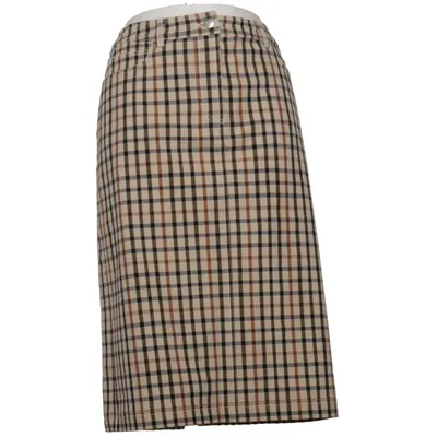 Jupe (Beige, Noir, Marron) de Daks Coton, Élasthane
