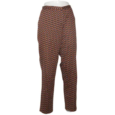 Pants (Brown, Multicolored) from Nathalie Vleeschouwer Elastane, Viscose