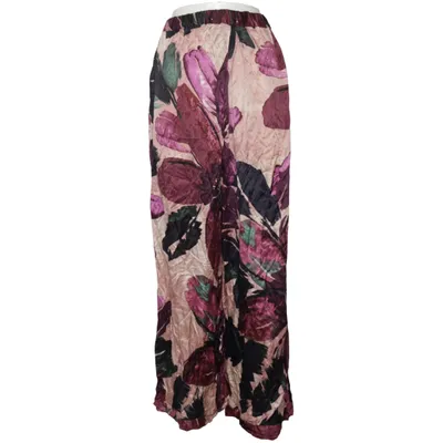 Palazzo pants (Purple, Beige, Multicolored) from WERA Silk, Viscose