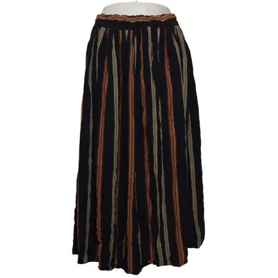 Maxi nederdel (Sort, Flerfarvet) fra Blacky Dress