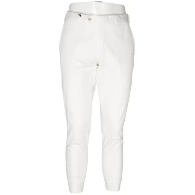 Chinos (White) from Luigi Bianchi Mantova
