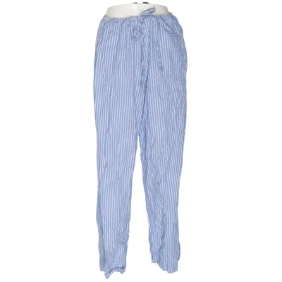 Pyjamasbukser (Blå, Hvid) fra Flame Bomuld