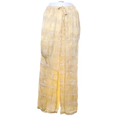 Palazzobyxor (Beige, Flerfärgad) Silke, Viskos