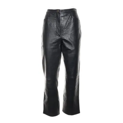 Læderbukser (Sort) fra For Women Læder, Polyester
