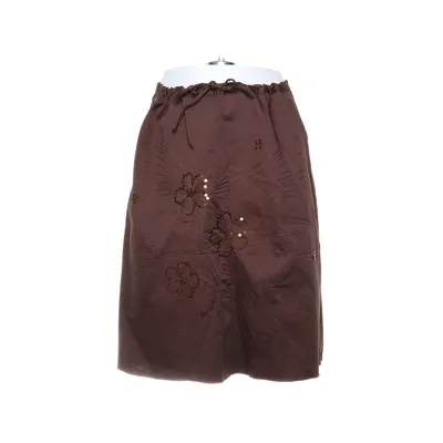 Rok (Bruin) van Gina Benotti Katoen, Elastaan, Polyester