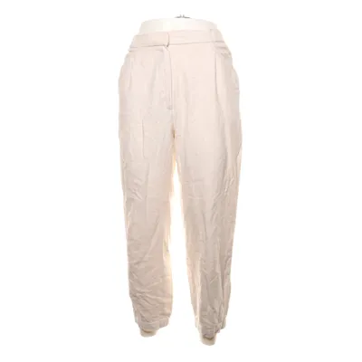Driekwart broek (Beige) van Massimo Dutti Katoen, Polyester