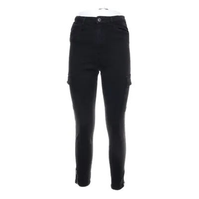 Cargo broek (Zwart) van Bershka Denim Collection Katoen, Elastaan