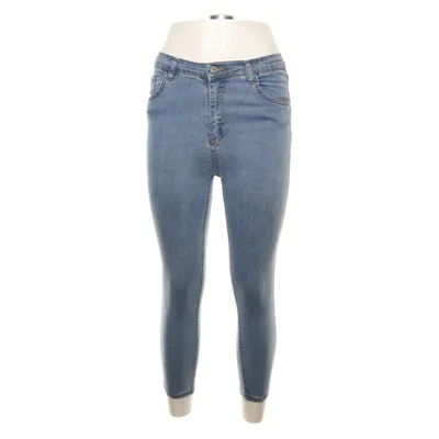 Jeans (Blå) från Addax Bomull, Elastan