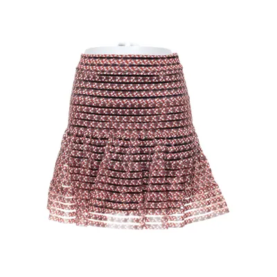 Jupe (Rouge, Noir, Blanc, Multicolore) de Maje Élasthane, Nylon, Polyester, Viscose
