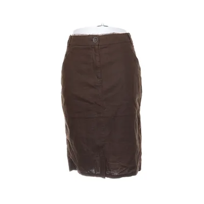 Jupe (Marron) de Boss Hugo Boss Coton, Lin