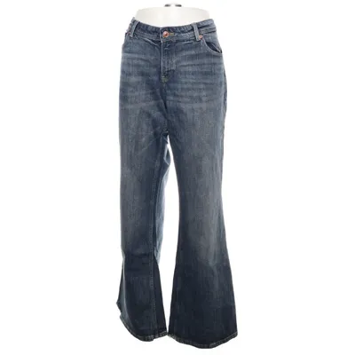 Spijkerbroek (Blauw) van Bershka Katoen, Elastaan