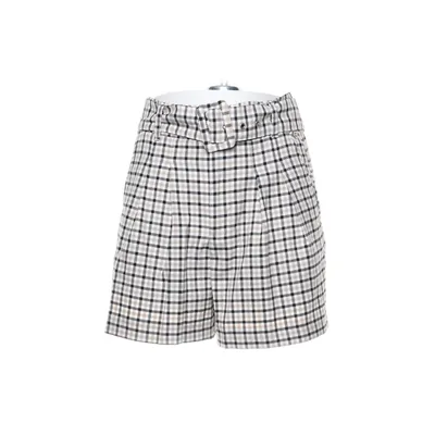 Short (MELT/4 PAPERBAG CHECK SHORT) de Melting Stockholm Élasthane, Polyester, Viscose
