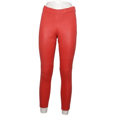 Leather pants (Red) from Arma Cotton, Elastane, Leather