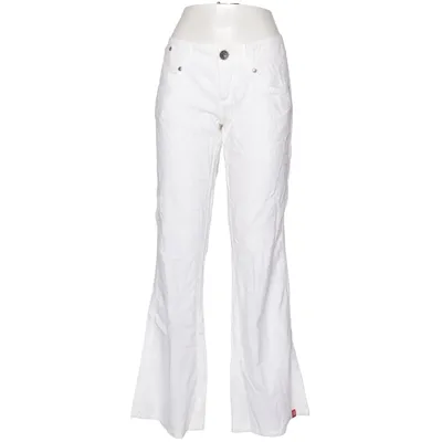 Jeans (White) from EDC by ESPRIT Cotton, Linen