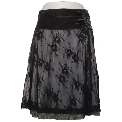 Rock (Schwarz, Grau) von La Fée Maraboutée Polyester