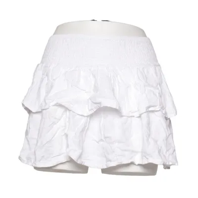 Nederdel (Hvid) fra Subdued Linned, Viscose