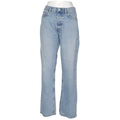 Jeans (Space Relaxed Straight Jeans) fra Weekday Bomuld