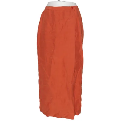 Jupe portefeuille (Orange) de Etam Lin, Viscose