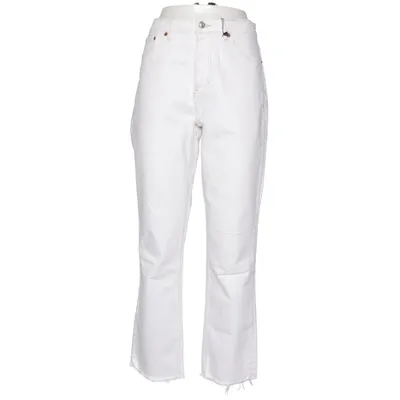 Jeans (Vit) från Topshop Bomull, Elastan, Polyester