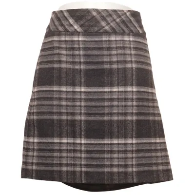 Nederdel (Grå, Sort) fra UpFashion Polyester, Uld