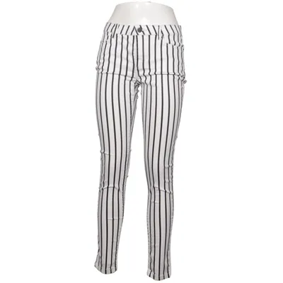 Jean (Noir, Blanc) de Mango Basics Coton, Élasthane, Polyester