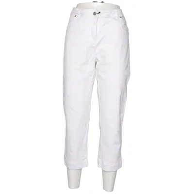 Jeans (Vit) från Canda Premium Bomull, Elastan