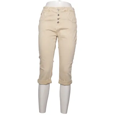 Trekvartsbyxor (Beige) från Karostar Bomull, Elastan