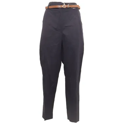 Chinos (Blauw) van Zara Katoen, Lyocell