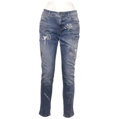 Jeans (Blå) från Blue Fire Co Bomull, Elastan, Polyester