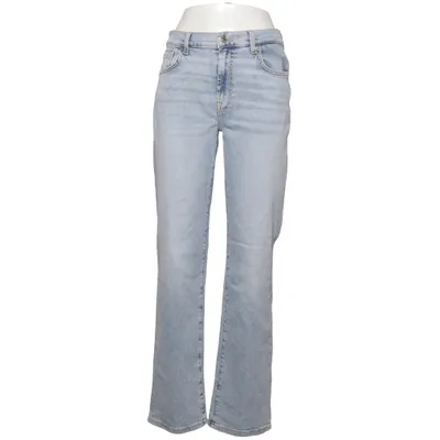 Spijkerbroek (Blauw) van 7 for All Mankind Katoen, Elastaan, Modal