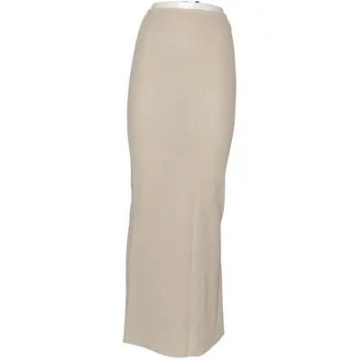 Maxi nederdel (Beige) fra White Fox Polyamid, Polyester, Viscose