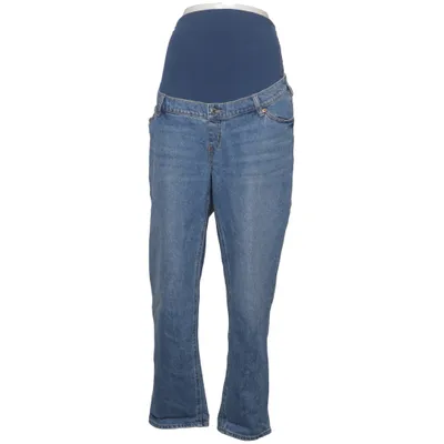 Jeans maternité (Bleu) de H&M Mama Coton, Élasthane, Polyester