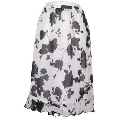 Skirt (White, Black) from Frank Walder Polyamide, Viscose