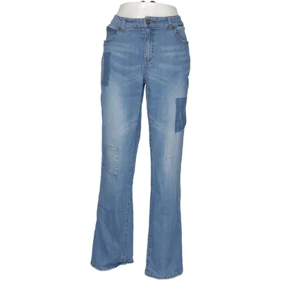 Jeans (Blå) från Sheego Denim Bomull, Elastan