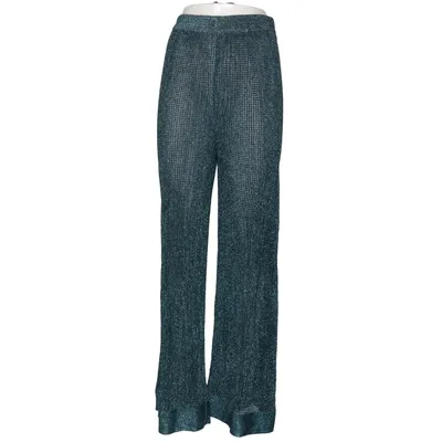 Pantalon patte d'éléphant (Bleu, Noir, Multicolore) de Missoni Polyamide, Polyester