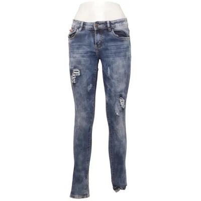Jeans (Blå) fra Miss Fanny Bomuld, Elastan, Polyamid, Viscose