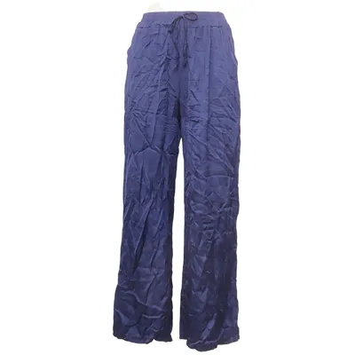 Pantalon patte d'éléphant (Bleu) de KiWi Saint-Tropez Soie, Viscose