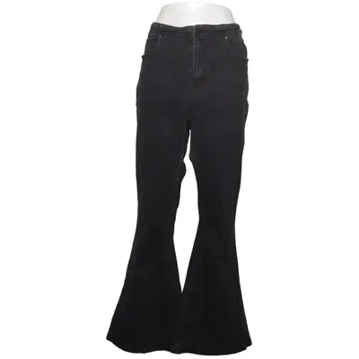 Jeans (Black) from Shein Curve Cotton, Elastane, Polyester, Viscose