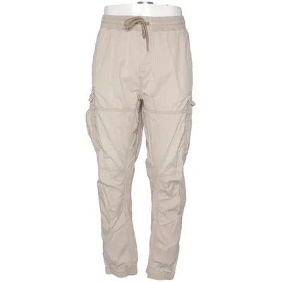 Cargobyxor (Beige) från H&M Bomull, Elastan