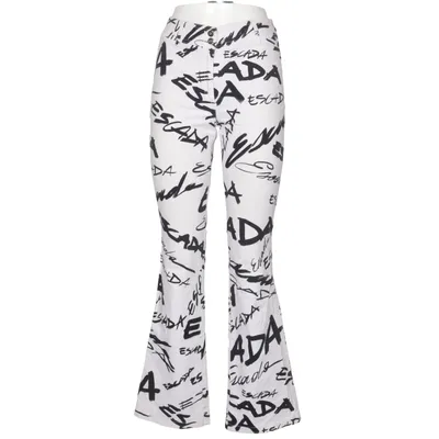 Jean (Blanc, Noir) de Escada Coton, Élasthane