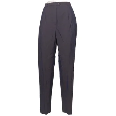 Suit pants (Blue) from Cerruti 1881 Cupro, Viscose, Wool