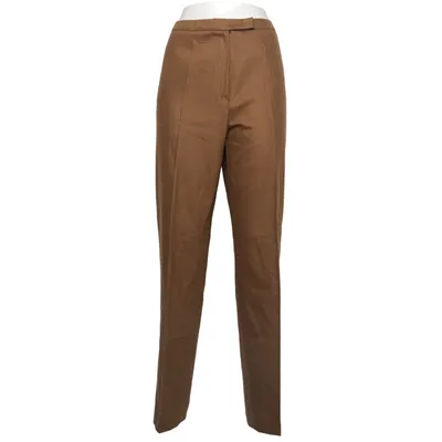 Chinos (Bruin) van Gaddi's Acetaat, Kasjmier, Viscose, Wol