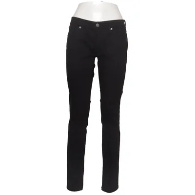 Jeans (Black) from Burberry Cotton, Elastane, Leather, Polyester