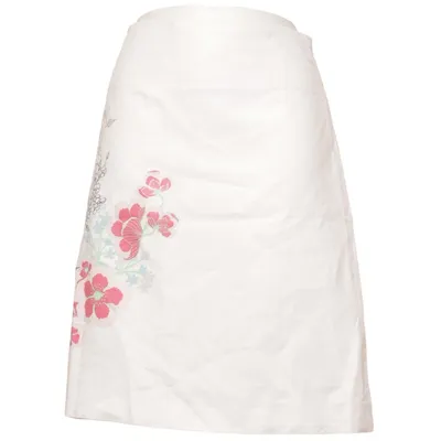 Rok (Wit) van Côté Femme Polyester